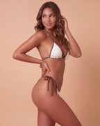 AITANA SWIM | Bikini Triángulo Bicolor