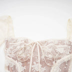 Vestido Midi Elegante de Encaje
