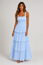 AITANA VIVID EDEN | Vestido Maxi Texturizado