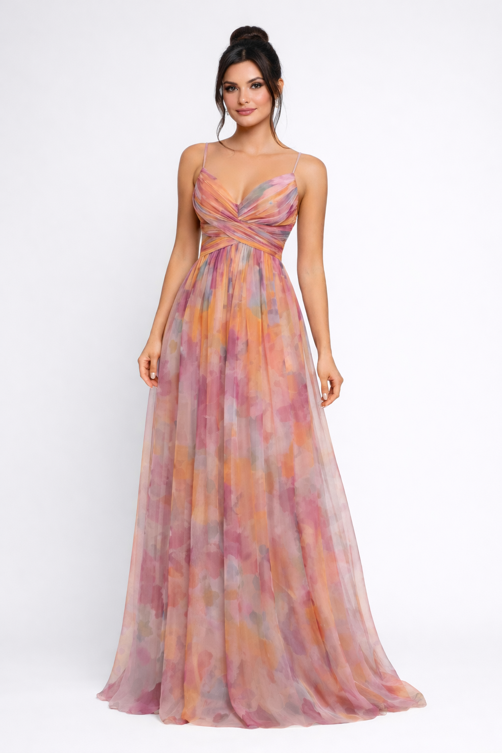 Vestido Maxi Floral de Tirantes