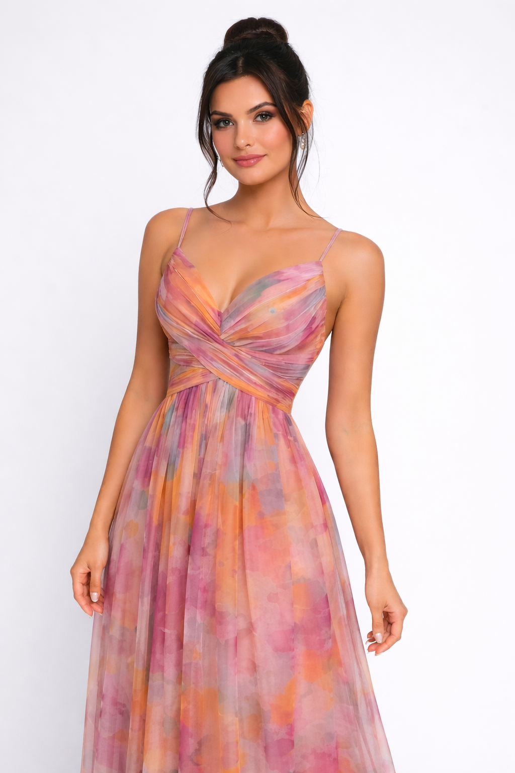 Vestido Maxi Floral de Tirantes