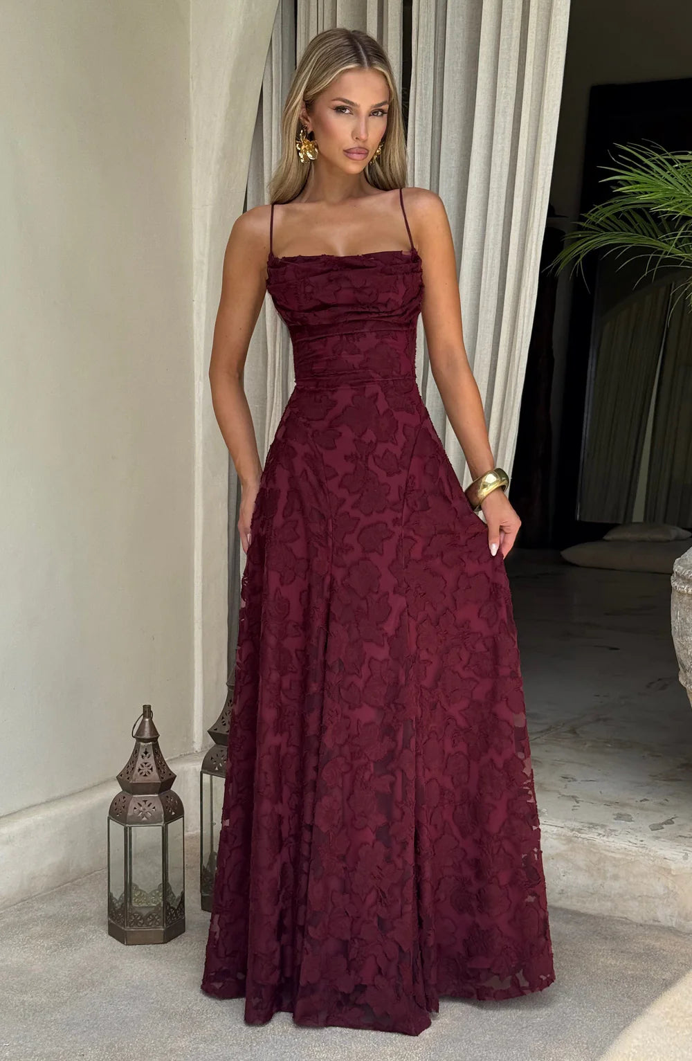 AITANA FRANCIS | Vestido Maxi Floral