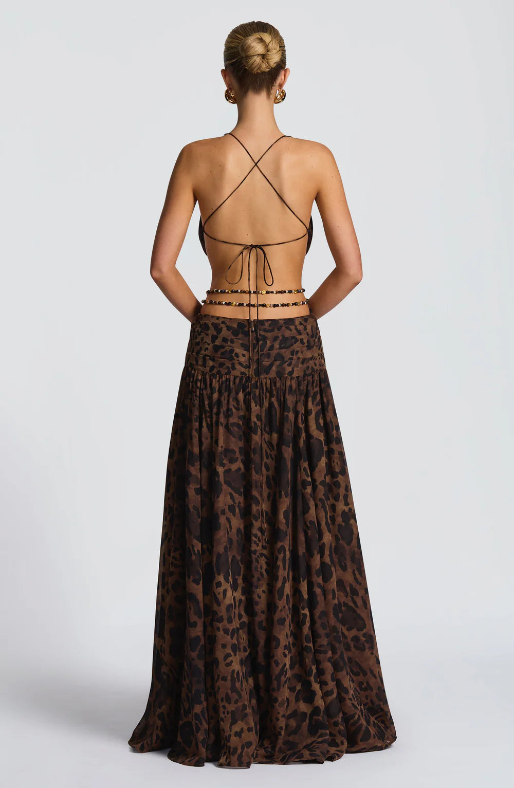 AITANA CITRINE | Vestido Maxi Escote Joya