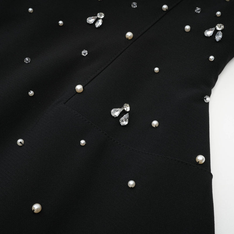 Vestido Mini Strapless Brillantes