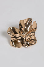 AITANA REYA | Broche Floral Dorado
