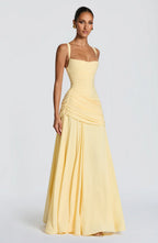 AITANA SERENIA | Vestido Maxi Drapeado