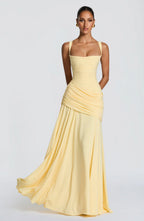 AITANA SERENIA | Vestido Maxi Drapeado