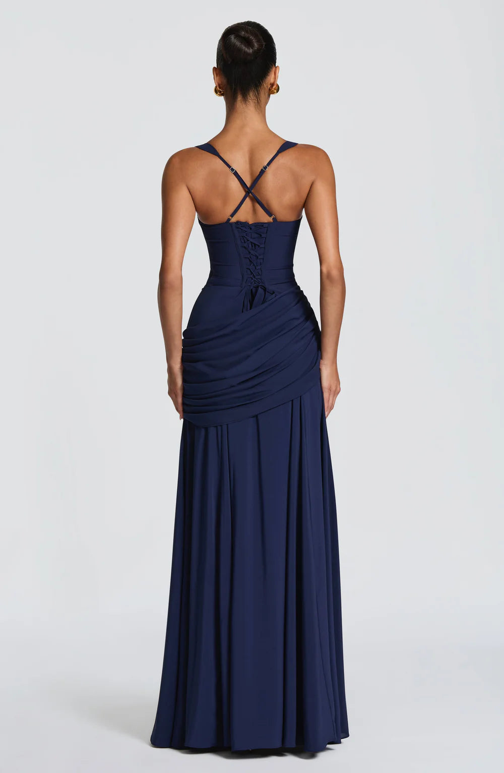 AITANA SERENIA | Vestido Maxi Drapeado
