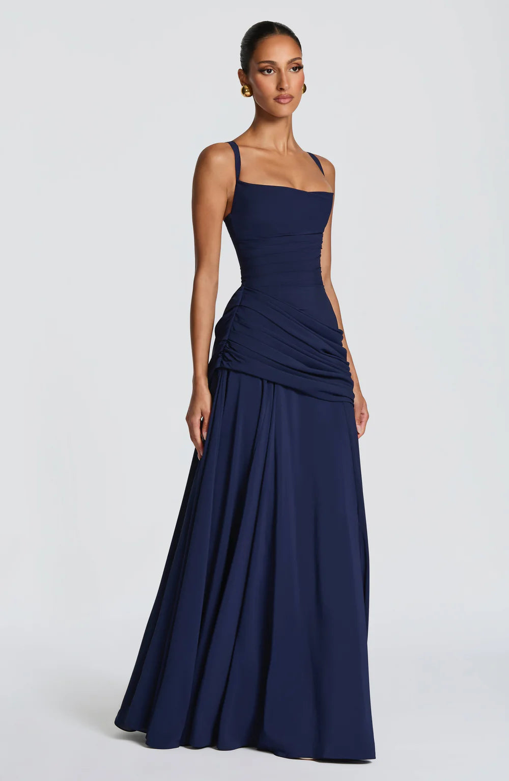 AITANA SERENIA | Vestido Maxi Drapeado